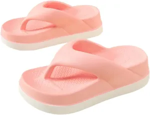 Epsion Women's Cloud Flip Flops Sandals Platform Slide Casual Beach Thong Sandals Walking Non-slip Slipper Shoes Outdoor