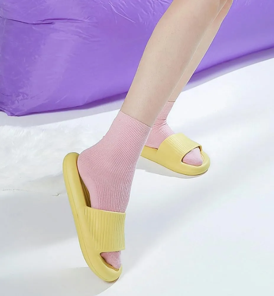 Epsion Women's Cloud Sandals Pillow Slippers Comfort Quick Drying Shower Slides Bathroom Sandals Unisex