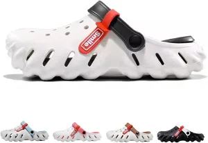 Fashion Men's Clogs Non-Slip Comfortable Foam Running Shoes Indoor Outdoor Cloud Slippers Pillow Sandals Women's Fashion Classic Summer Trend Beach Shoes Slippers