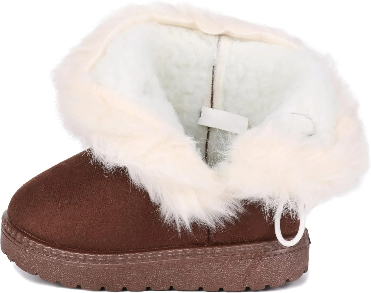Femizee Girls Boys Warm Winter Boots Kids Outdoor Snow Boots(Toddler/Little Kid)