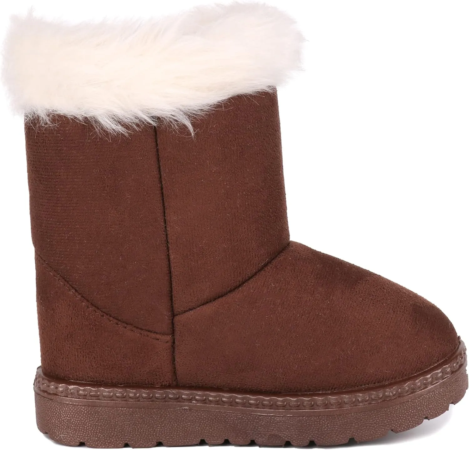 Femizee Girls Boys Warm Winter Boots Kids Outdoor Snow Boots(Toddler/Little Kid)