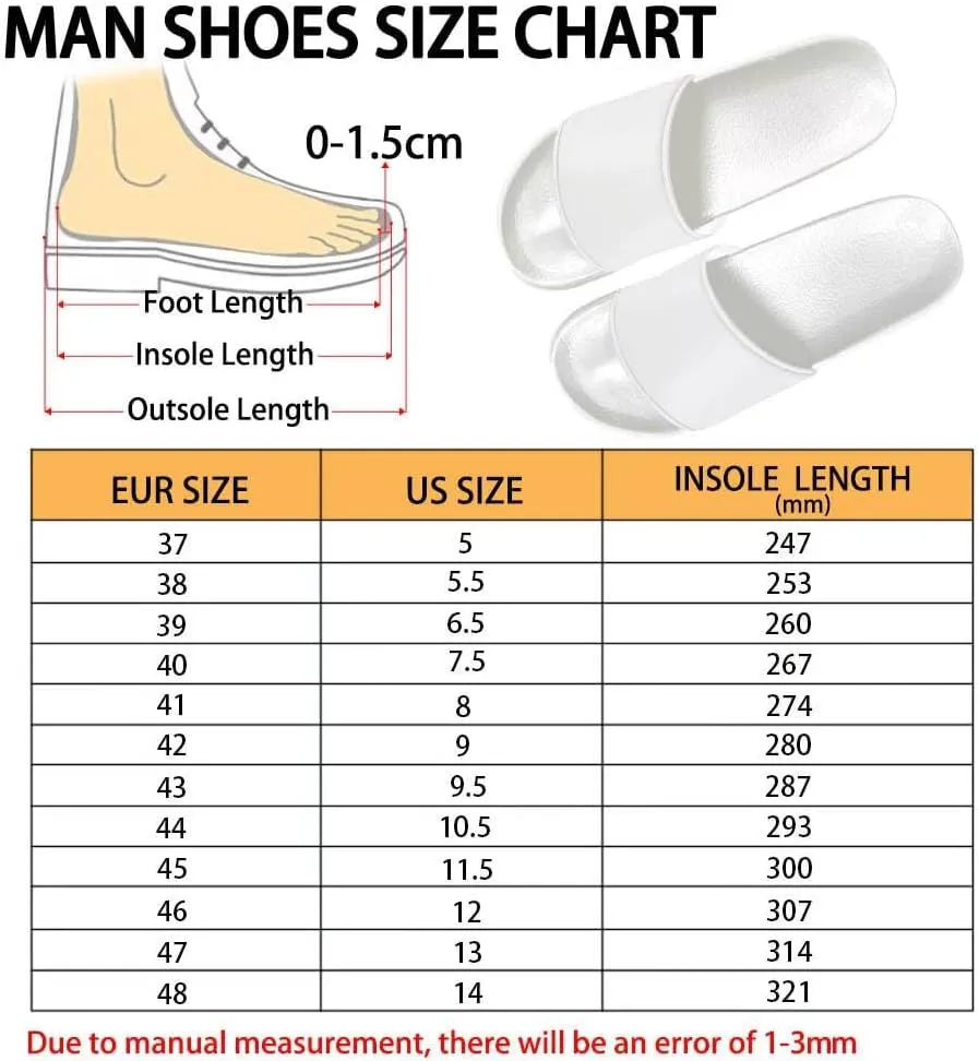 Footwear for Mens Open Toe Athletic Sandals Anti-Slip Sole Slide Sandals Pillow House Flat Shoes Comfortable Slip On Slippers for Indoor & Outdoor
