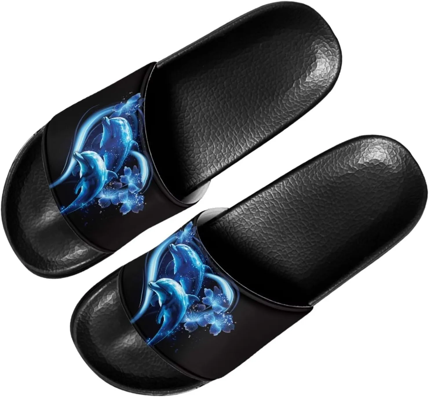 Footwear for Mens Open Toe Athletic Sandals Anti-Slip Sole Slide Sandals Pillow House Flat Shoes Comfortable Slip On Slippers for Indoor & Outdoor