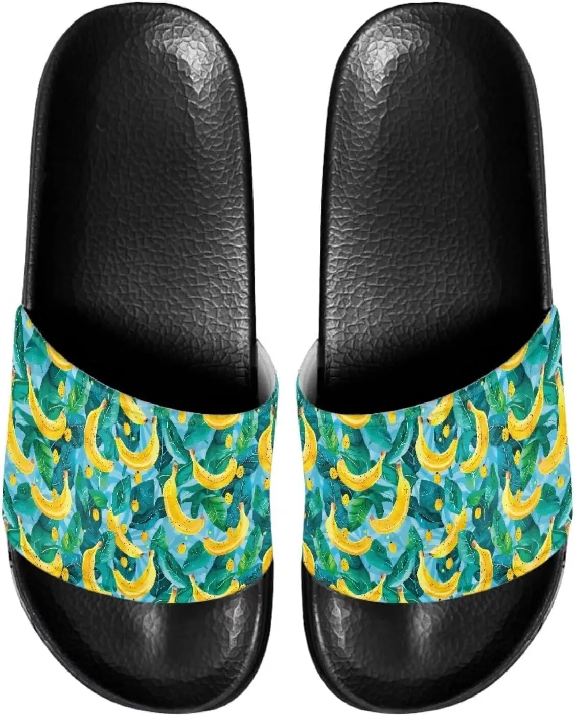 Footwear for Mens Open Toe Athletic Sandals Anti-Slip Sole Slide Sandals Pillow House Flat Shoes Comfortable Slip On Slippers for Indoor & Outdoor
