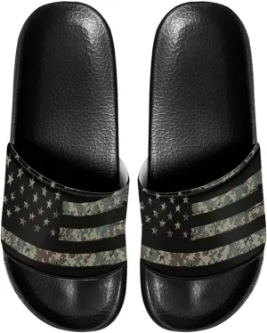Footwear for Mens Open Toe Athletic Sandals Anti-Slip Sole Slide Sandals Pillow House Flat Shoes Comfortable Slip On Slippers for Indoor & Outdoor