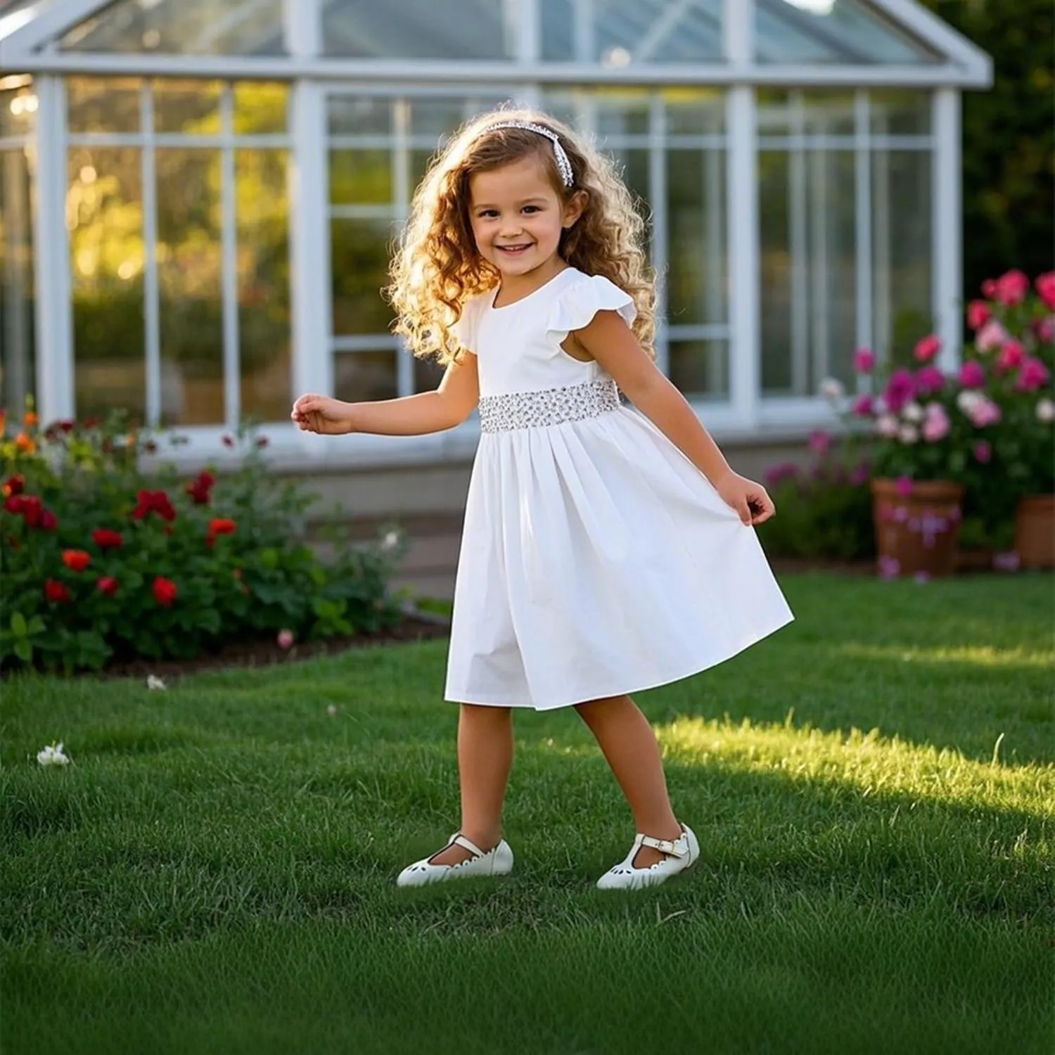 Girls Toddler Little Kid Mary Jane Flats T-Strap School Uniform Dress Shoes
