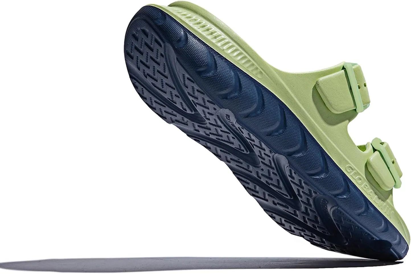 GLOBALWIN Recovery Slides For Women Mia Comfortable Sandals With Arch Support Indoor Outdoor Cloud Slippers Reduce Stress on Feet Lightweight