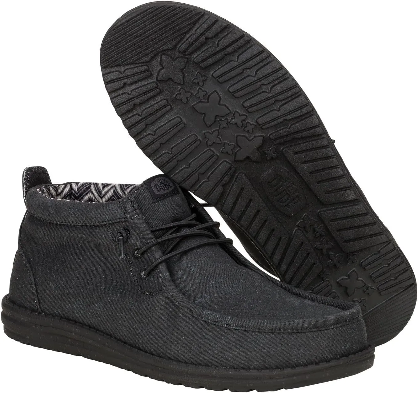 HEYDUDE Wally Mid Stretch, Pull on Boots, Comfortable & Light-Weight