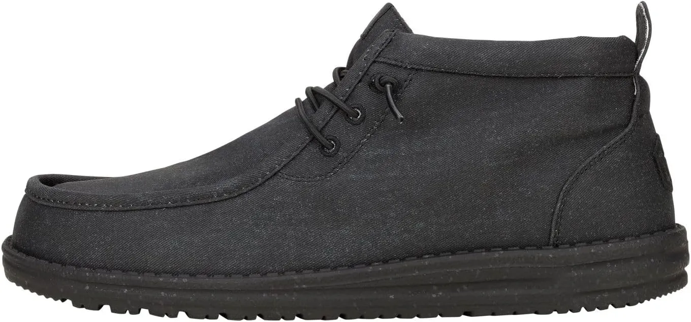 HEYDUDE Wally Mid Stretch, Pull on Boots, Comfortable & Light-Weight
