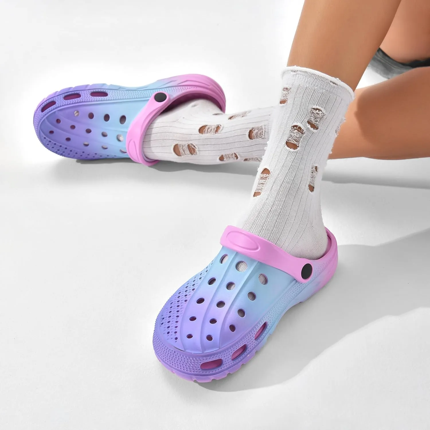 INMINPIN Women Men Orthopedic Clogs Arch Support Garden Shoes Sandals Slippers with Plantar Fasciitis Insoles