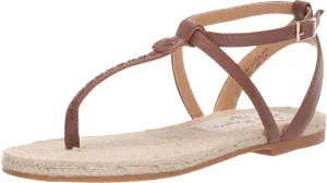 Jack Rogers Womens Evie Leather Ankle Strap Espadrilles