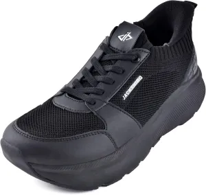 JACKSHIBO Slip in Women Hands Free Shoes Wide Toe Box Slip On Walking Athletic Tennis Sneakers Arch Support Plantar Fasciitis Orthopedic Width Shoes Cushion Thick Zero Drop Sole with Metatarsal Pad