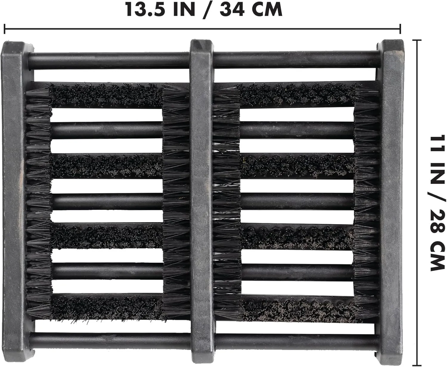 Jobsite Boot Scraper - Outdoor Shoe Scrubber Cleaner Brush - 6 Pack