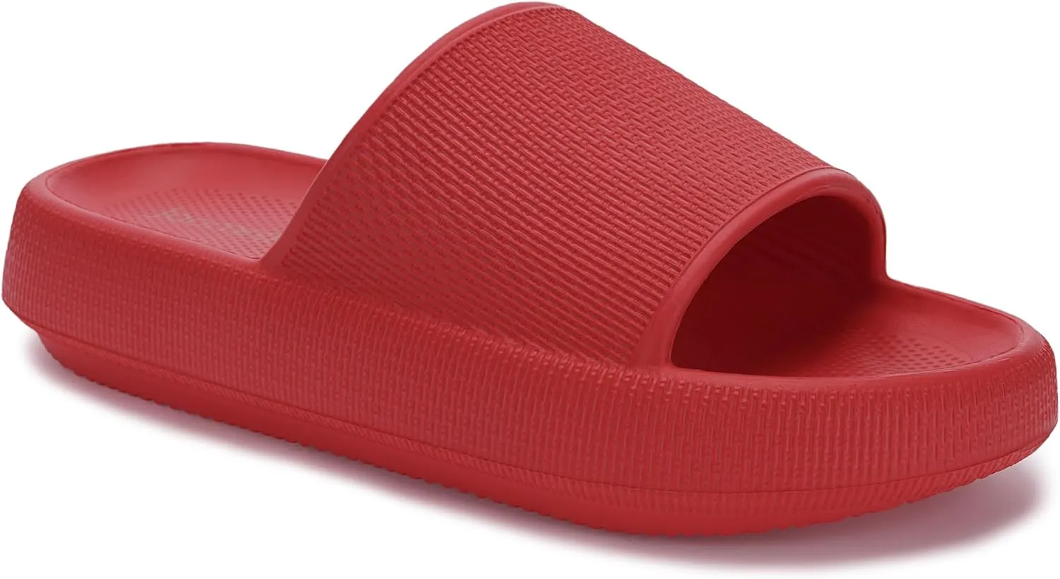 Joomra Pillow Slippers for Women and Men Non Slip Quick Drying Shower Slides Bathroom Sandals | Ultra Cushion | Thick Sole