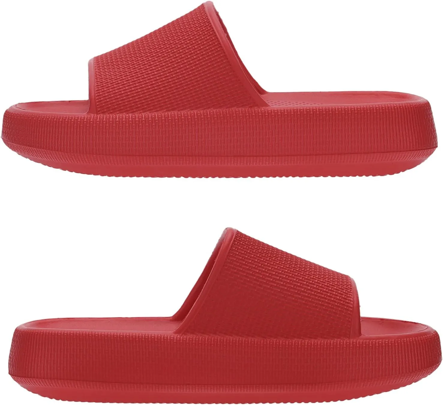 Joomra Pillow Slippers for Women and Men Non Slip Quick Drying Shower Slides Bathroom Sandals | Ultra Cushion | Thick Sole