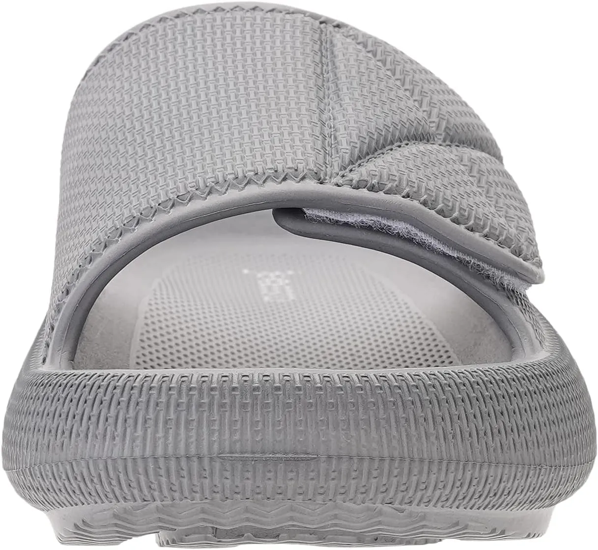 Joomra Slides for Women and Men Recovery Pillow Slippers Diabetic Sandals | Adjustable Strap | Dual Cushioned Thick Sole