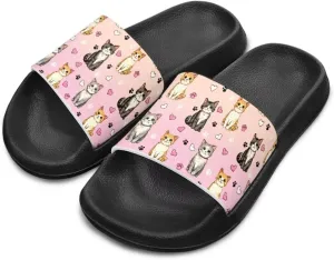 JoyLamoria Animals Design Sandals House Slides Kids Cloud Slippers Cushioned Non Slip Indoor Outdoor Lightweight Open Toe Comfy