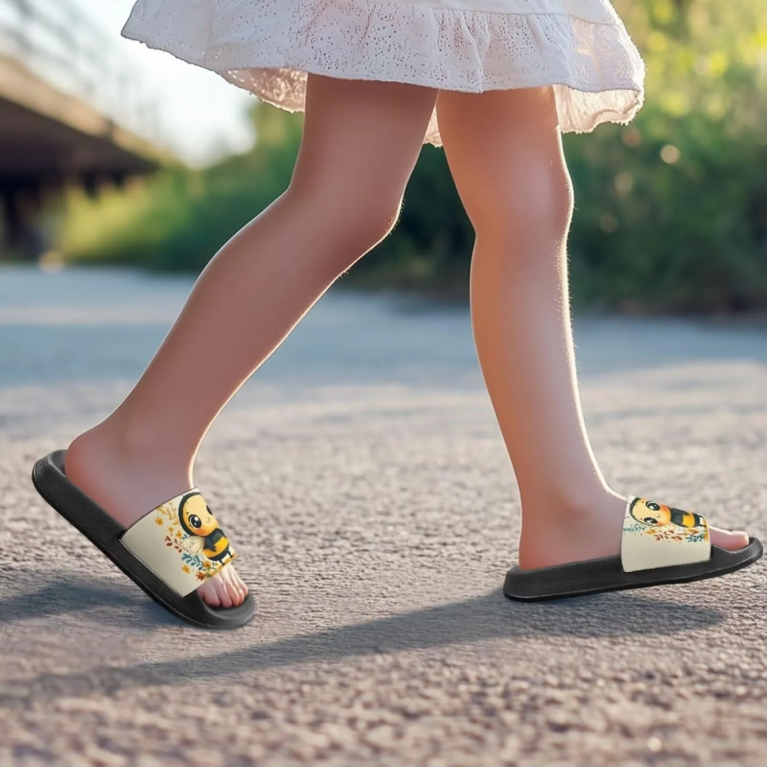 JoyLamoria Animals Design Sandals House Slides Kids Cloud Slippers Cushioned Non Slip Indoor Outdoor Lightweight Open Toe Comfy