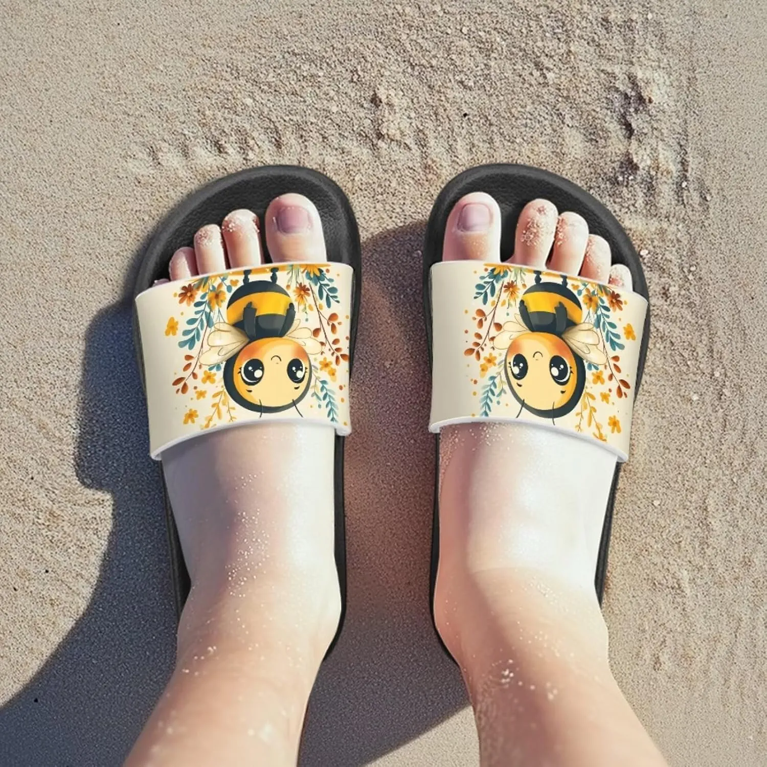 JoyLamoria Animals Design Sandals House Slides Kids Cloud Slippers Cushioned Non Slip Indoor Outdoor Lightweight Open Toe Comfy