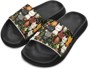 JoyLamoria Animals Design Sandals House Slides Kids Cloud Slippers Cushioned Non Slip Indoor Outdoor Lightweight Open Toe Comfy