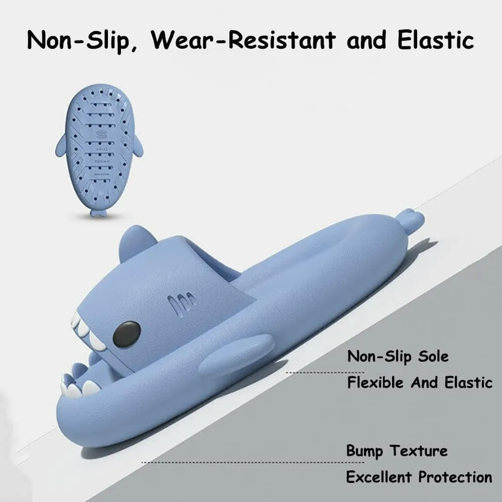 Kapley Shark Slides Original, Cloud Shark Home Spa Slippers for Women & Men