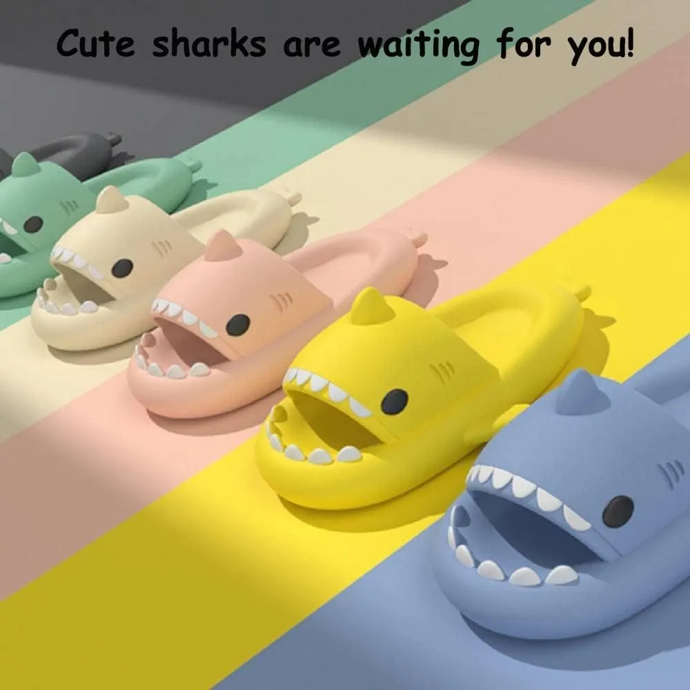 Kapley Shark Slides Original, Cloud Shark Home Spa Slippers for Women & Men