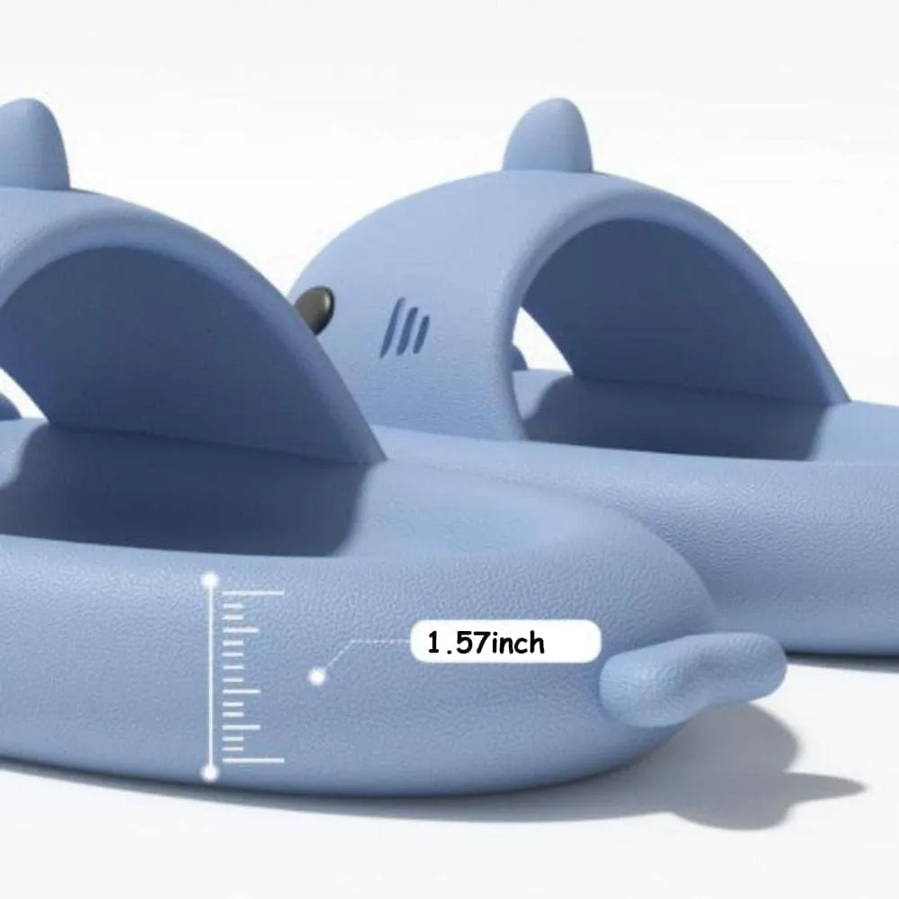 Kapley Shark Slides Original, Cloud Shark Home Spa Slippers for Women & Men
