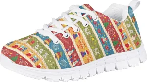 Kids Cute Tennis Running Shoes Graphic Print Lightweight Walking Athletic Sneakers for Girls Boys