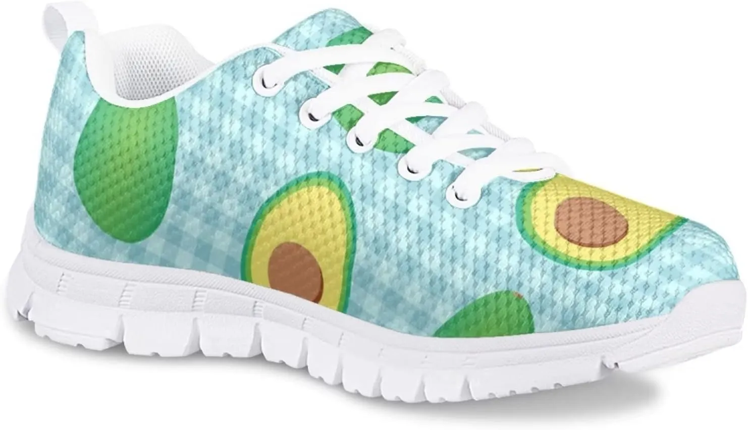 Kids Cute Tennis Shoes for Girls Soft Lightweight Running Sneakers Novelty Print Boys Walking Athletic Shoes