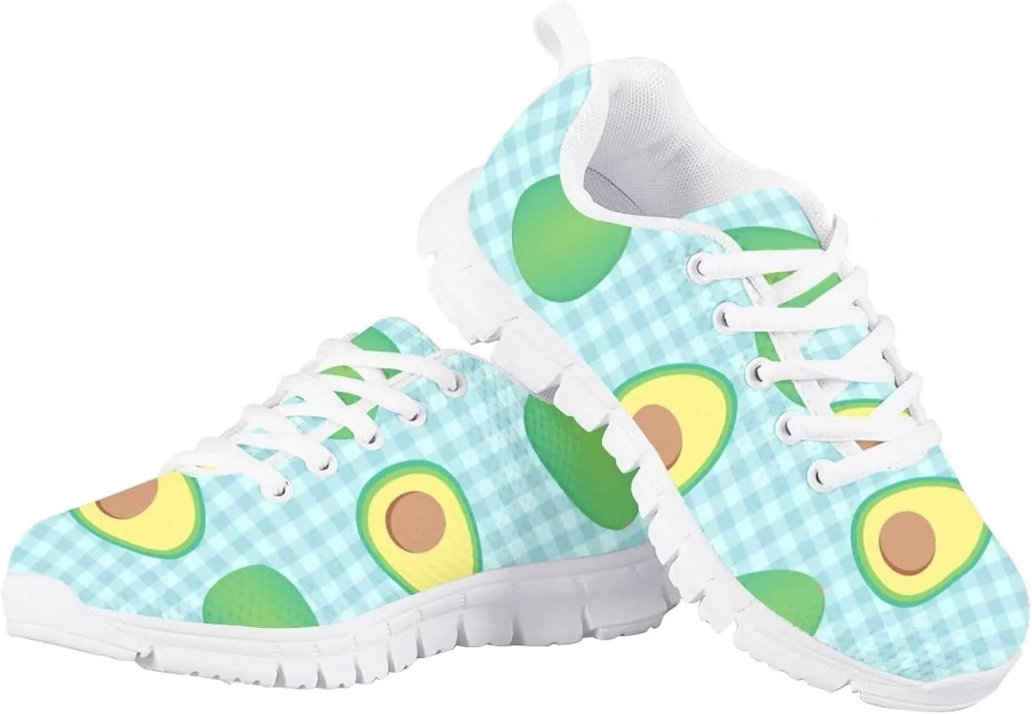 Kids Cute Tennis Shoes for Girls Soft Lightweight Running Sneakers Novelty Print Boys Walking Athletic Shoes