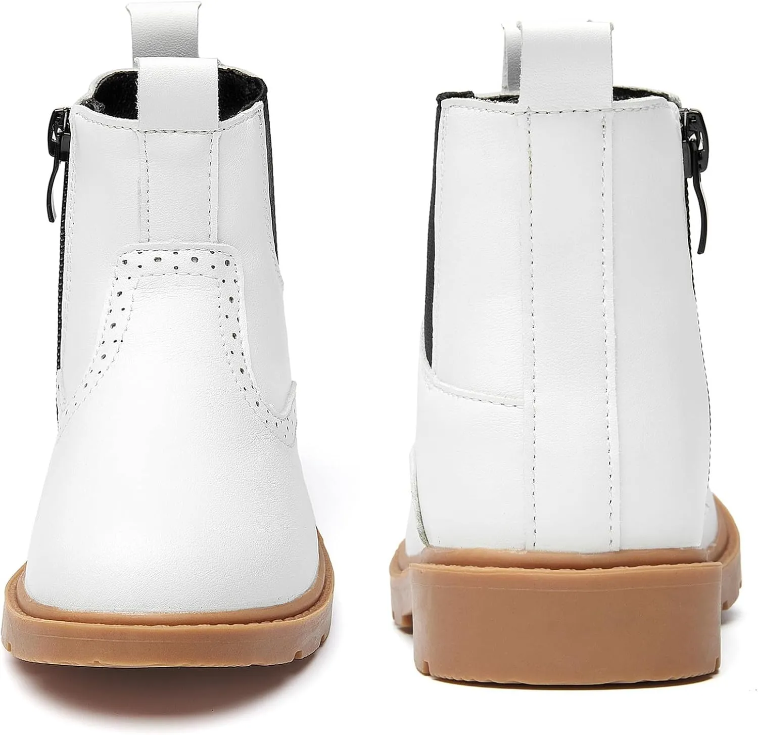 kkdom Boys Girls Waterproof Outdoor Side Zipper Comfort Chelsea Ankle Boots(Toddler/Little Kid/Big Kid)