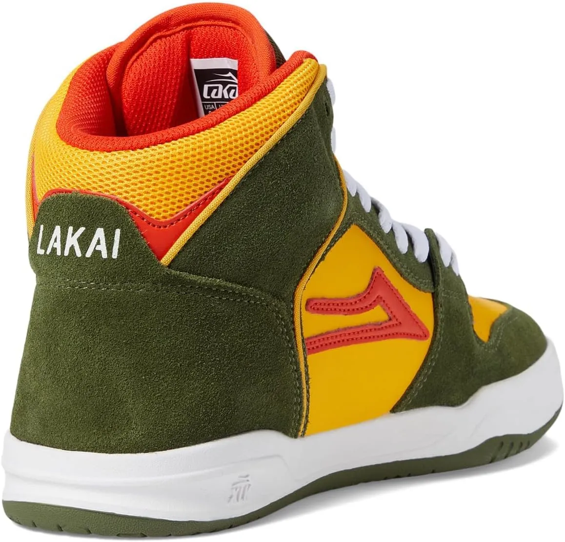 Lakai Men's Cardiff Skate Shoes - Breathable Casual Sneakers