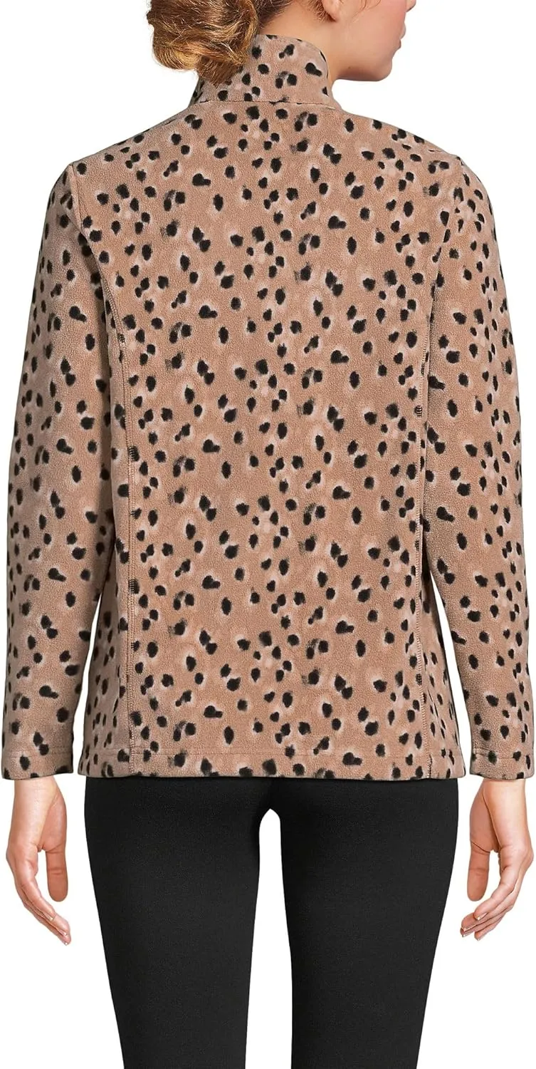 Lands' End Women's Anyweather Fleece Quarter Zip Pullover