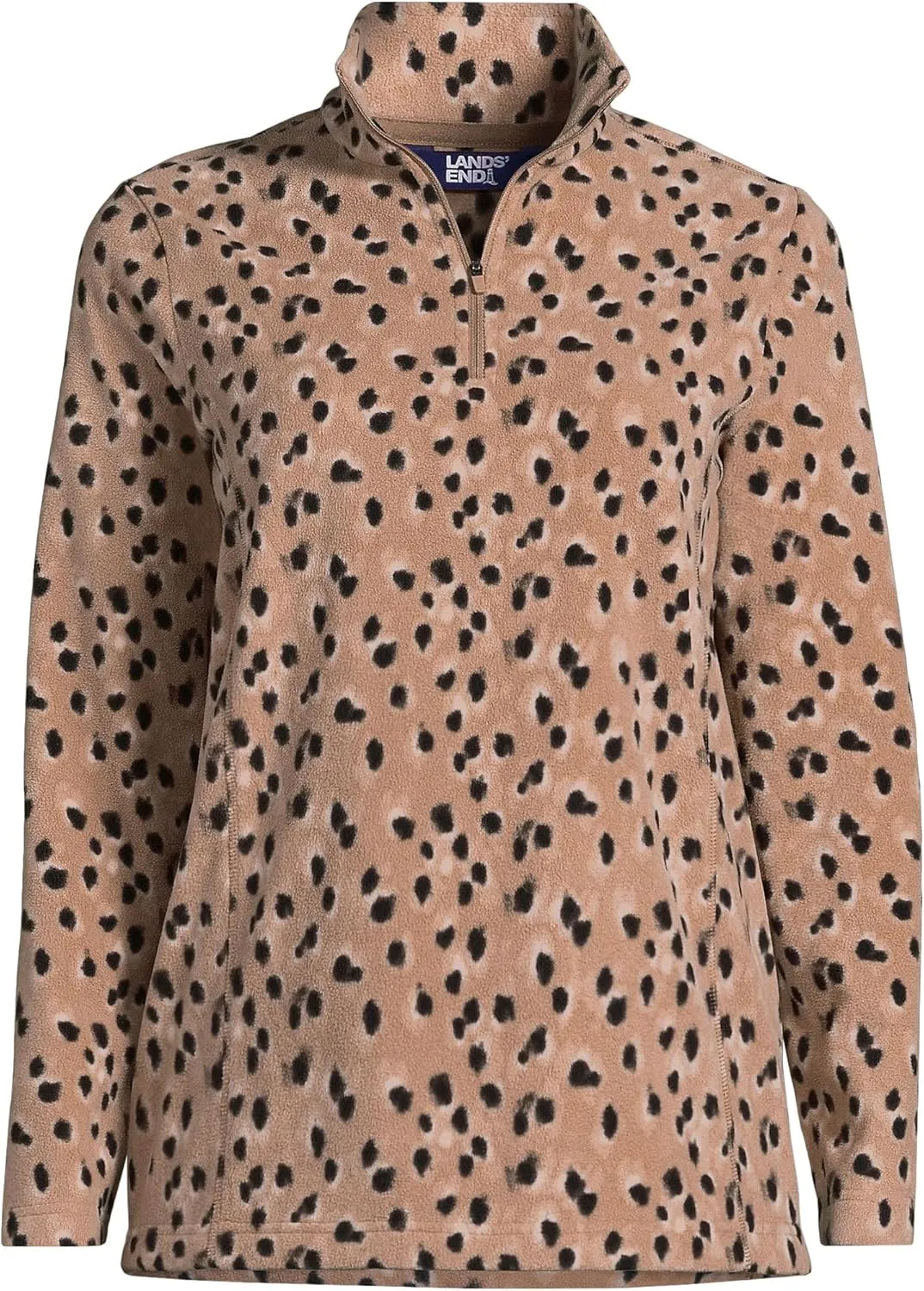 Lands' End Women's Anyweather Fleece Quarter Zip Pullover