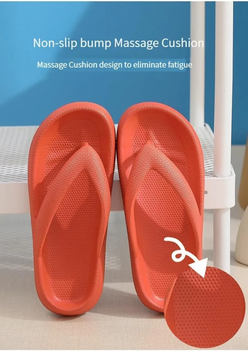 LELEBEAR Cloudies Flip Flops for Women and Men, Cloudies Slides, Cozislides Soft Slides Sandals for Indoor and Outdoor
