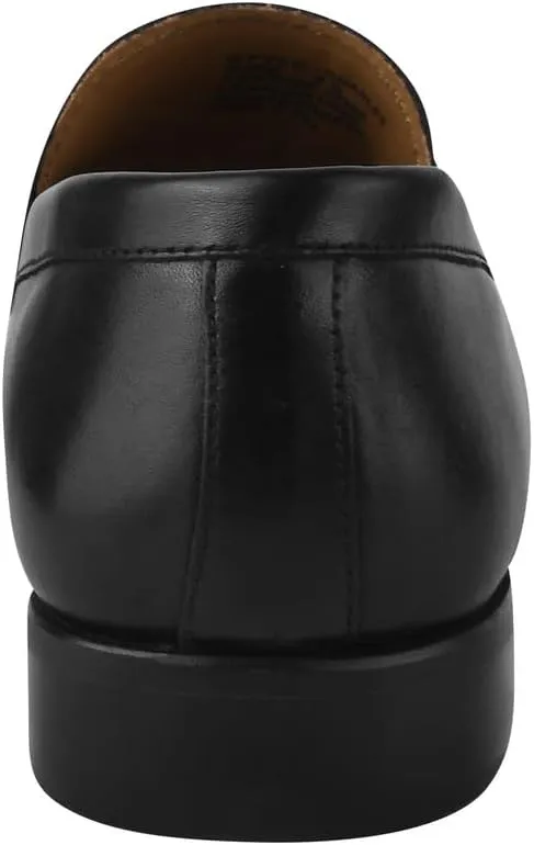 LIBERTYZENO Mens Penny Genuine Leather Adults Loafers Slip On Shoes for Prom Graduation