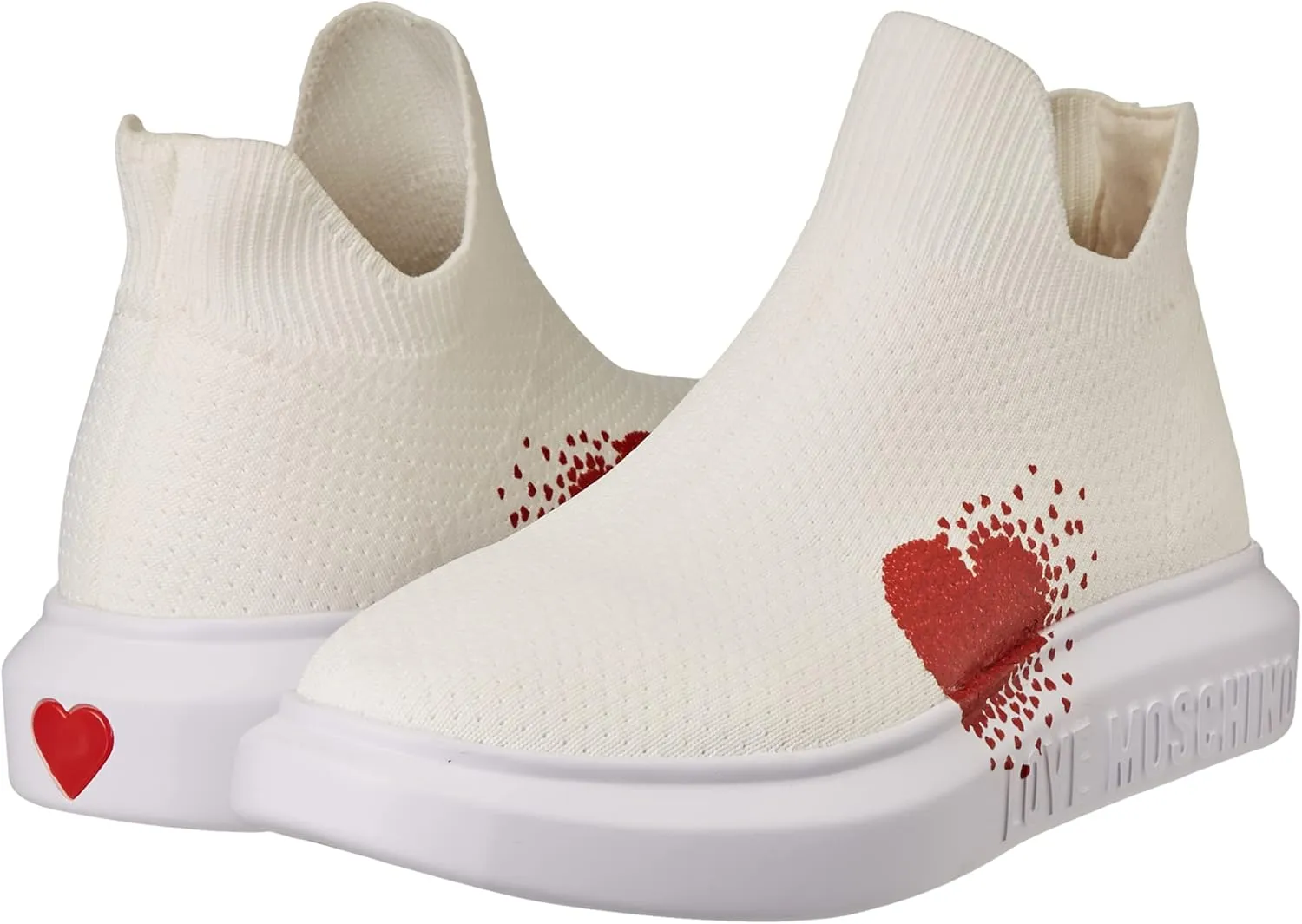 Love Moschino Women's Nuova Pre-Collezione Primavera Estate 2022 Gymnastics Shoe