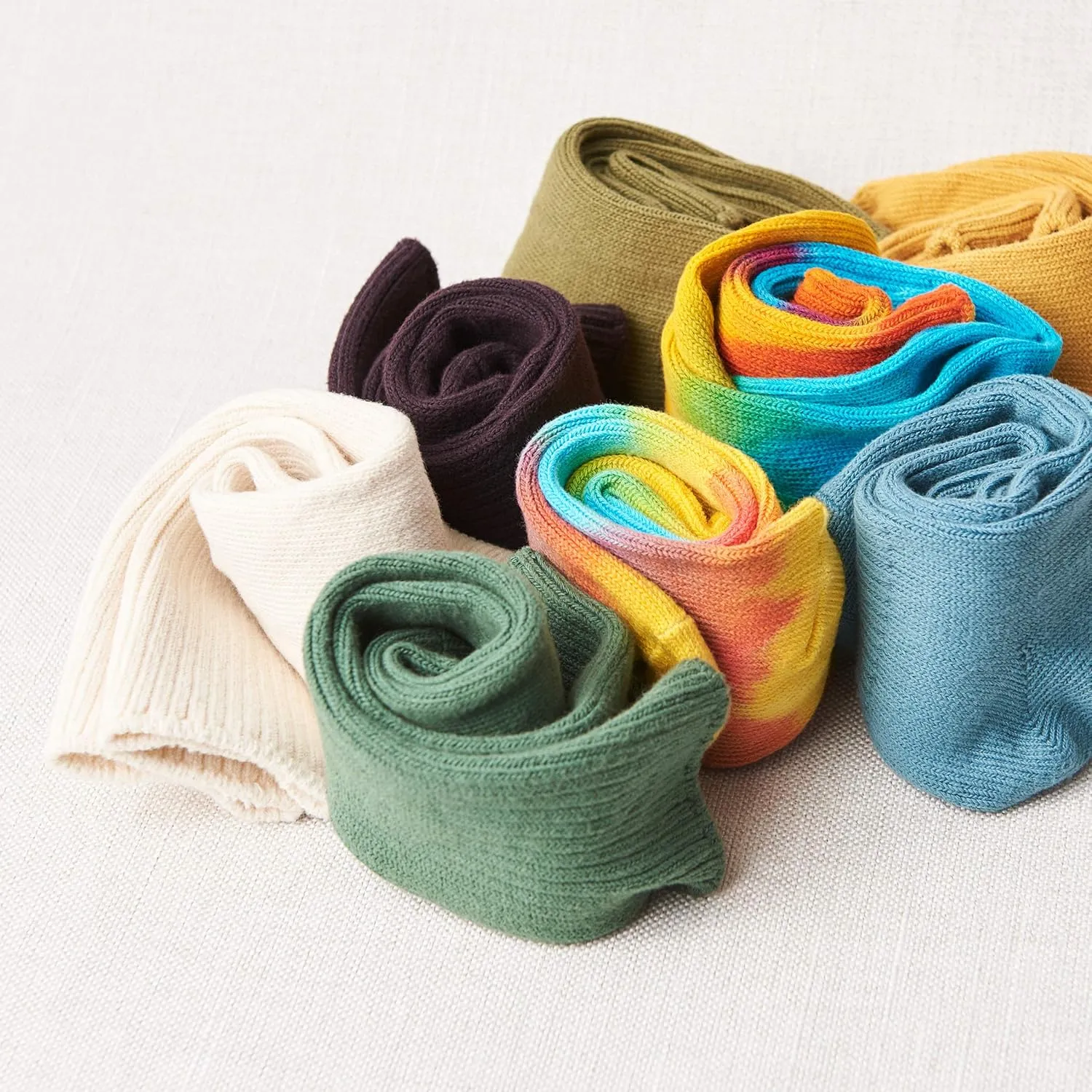 Maggie's Organics - Organic Cotton Classic Crew Socks - 3 Pairs - Unisex