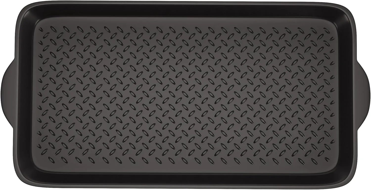 Matace 1 Pack Rubber Small Boot Tray for Entryway,Boot Mat,Shoe Tray,Shoe Mat for Indoor and Outdoor Use, 27.95"x 15.74"