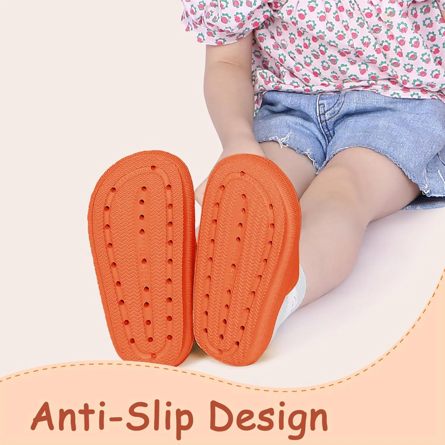 Menore Cloud Slides for Kids Shower Beach Slippers Boys Girls Bathroom Thick Sole Pillow Slippers Summer Non-Slip Pool Sandals