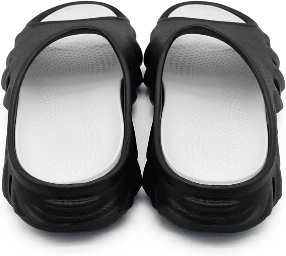 Men's and Women's Slippers, Clouds Sliding Soft Double Layer Thick Bottom, Non-slip Bathroom Pillow Outdoor Fashion Sports Sandals