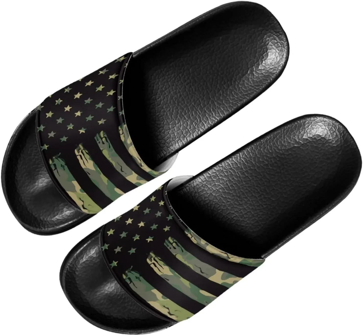 Mens Pillow House Sandals Ultimate Comfort Casual Slide Sandals Open Toe Non-Slip Slippers Water Friendly Soft Flat Shoes Single Band Shoes