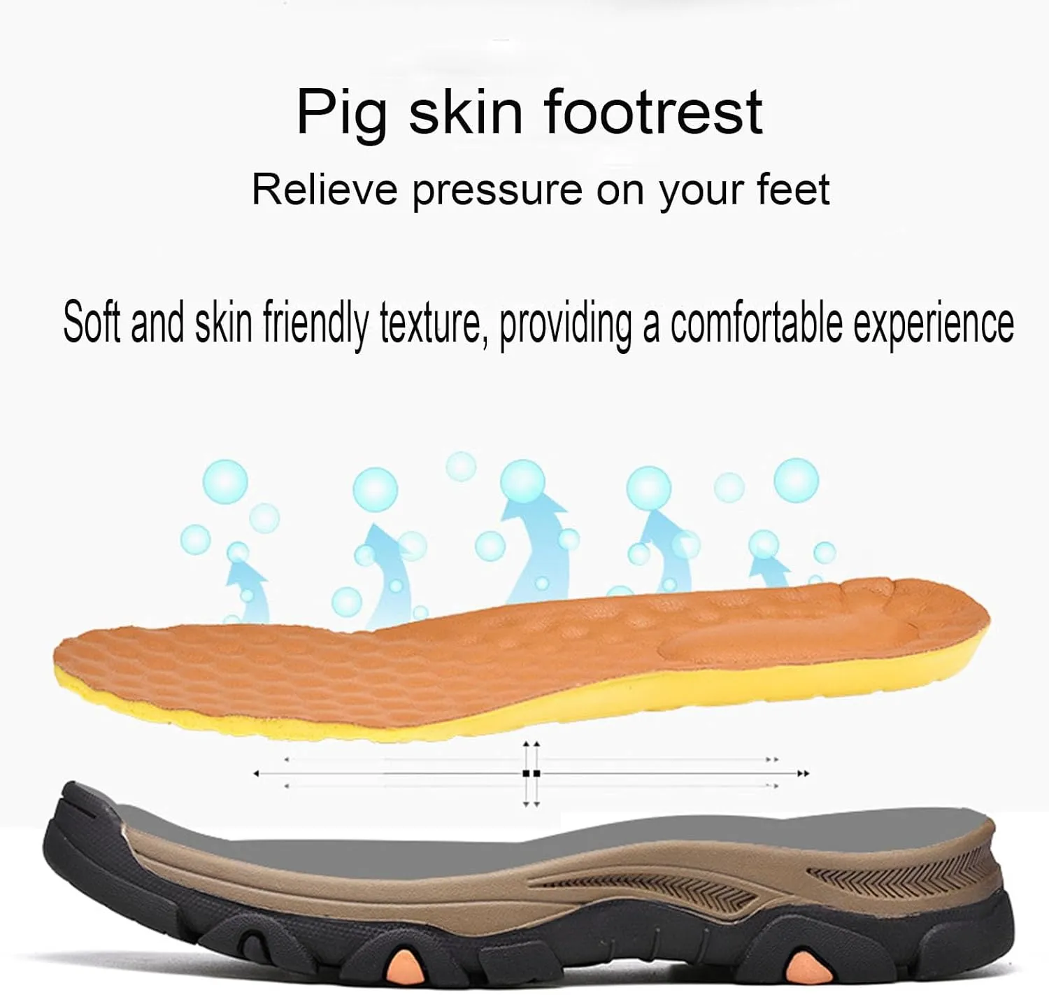 Men's Retro Leather Outdoor Loafers Classic Hand Sewn Anti Slip Hiking Shoes Comfortable and Breathable Driving Business Shoes