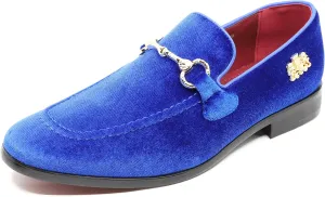 Men's Velvet Designer Classic Dress Tuxedo Smoking Slipper Loafers Slip On Shoes SM-56