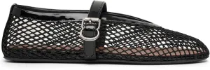 Mesh Ballet Flats for Women Buckle Strap Comfortable Mary Jane Shoes Ladies Wide Width Casual Dress Ballerina Flats