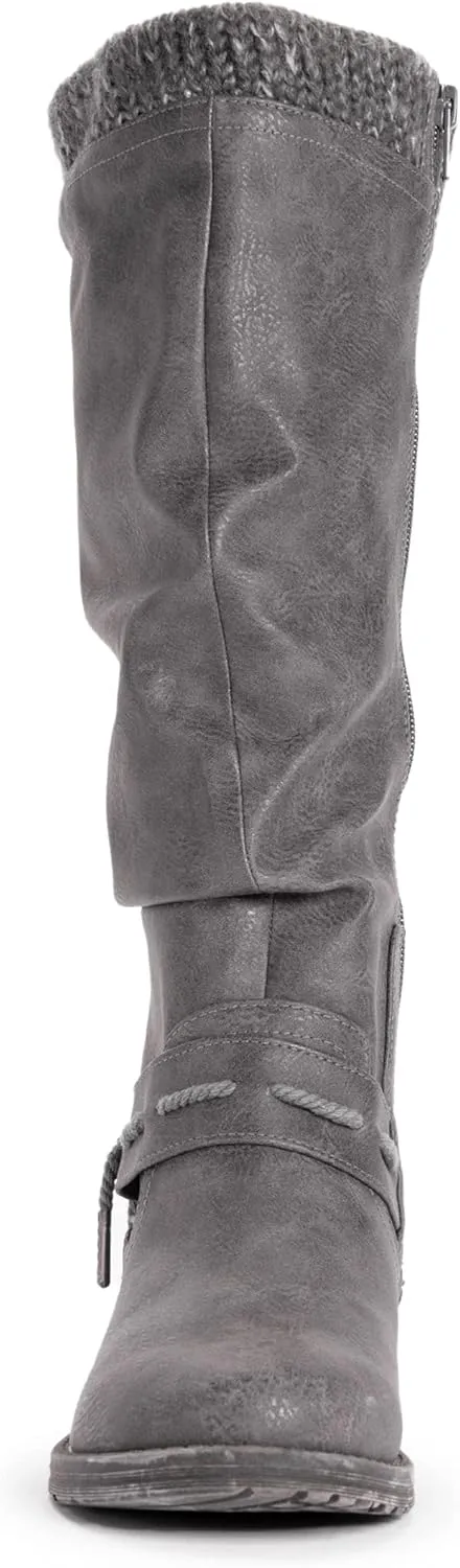 MUK LUKS Women's Lukees Bianca Briana Boots Fashion