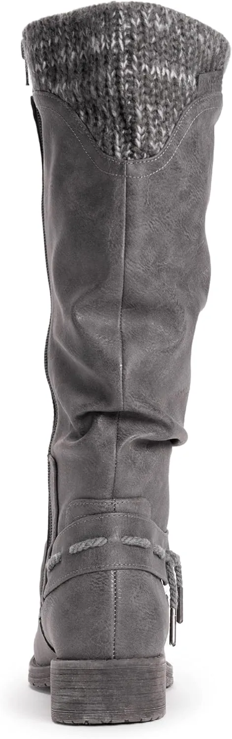 MUK LUKS Women's Lukees Bianca Briana Boots Fashion