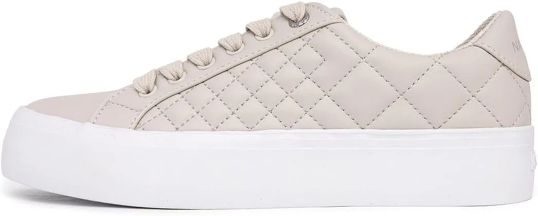 Nautica Women’s Lace-Up Fashion Sneakers – Low-Top Casual Walking & Tennis Shoes with Platform or Regular Heel