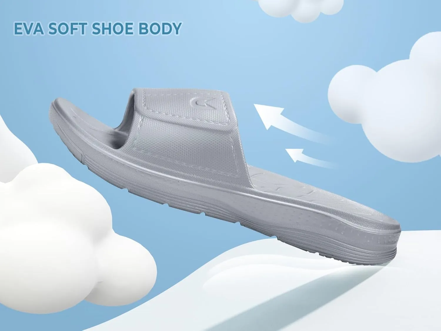NORTHYARD Slippers for Women and Men Non Slip Quick Drying Shower Bathroom Pillow Slide Sandals Summer Comfort Beach Shoes