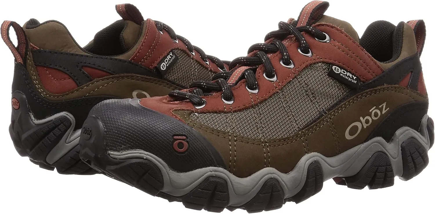 Oboz Firebrand II B-Dry Hiking Shoe - Men's Earth 8 Wide